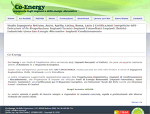 Tablet Screenshot of co-energy.it